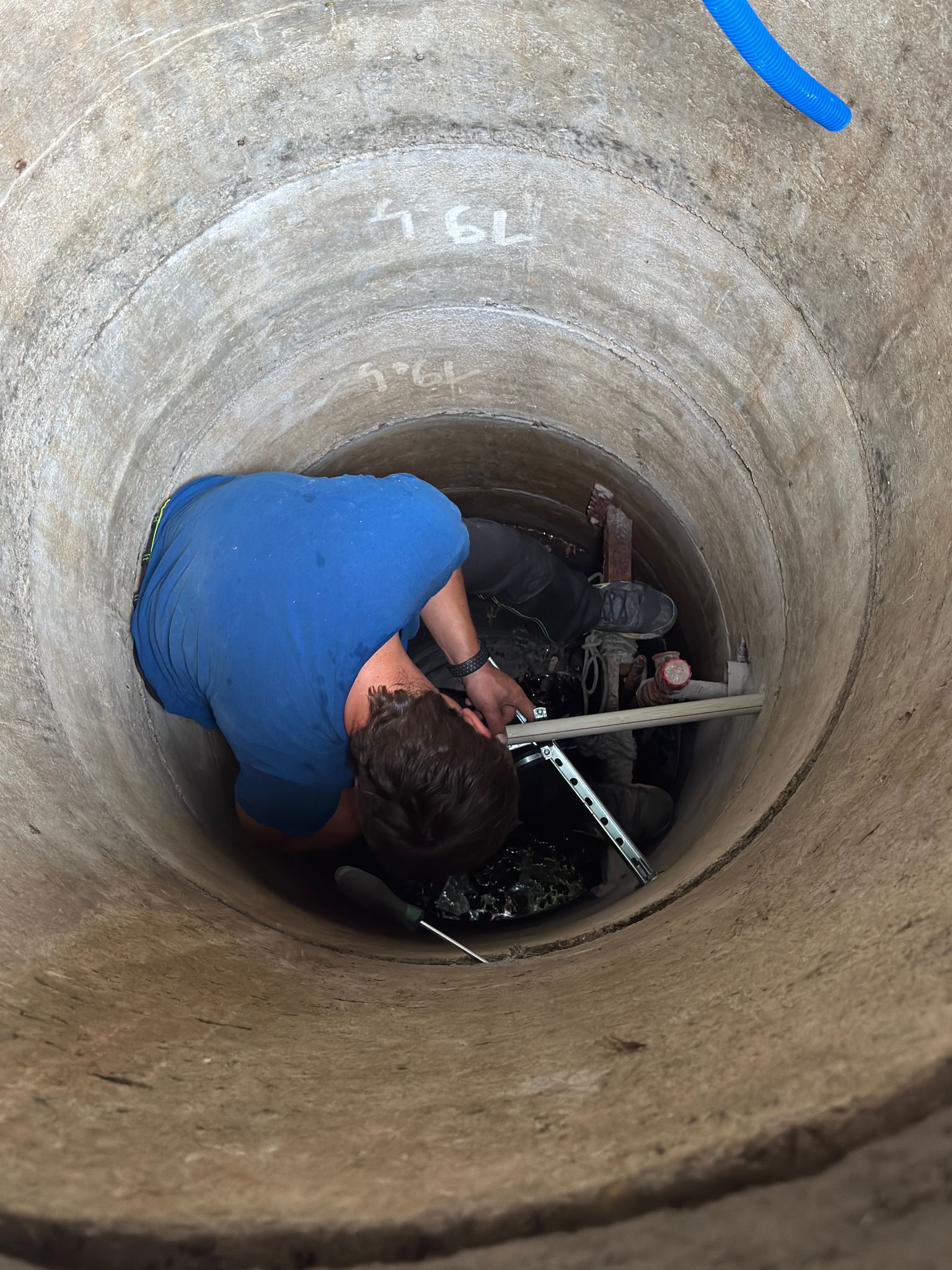 Instalace a servis čerpadla ve studni